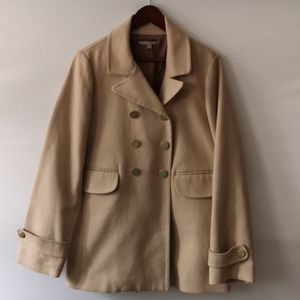 GAP 3/4L Double-breasted Coat, Like-new, Medium
